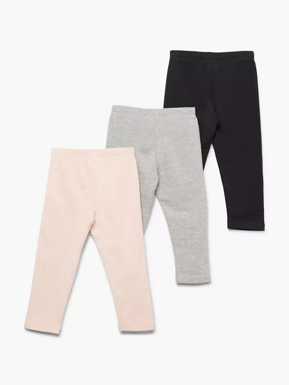 Champion 3er Pack Tights – Bild 2