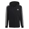 Adidas Essentials Fleece 3-Streifen Kapuzenjacke