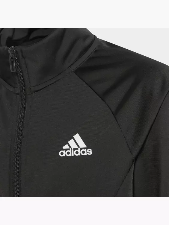 Adidas Team Polyester Regular 3-Streifen Trainingsanzug – Bild 3