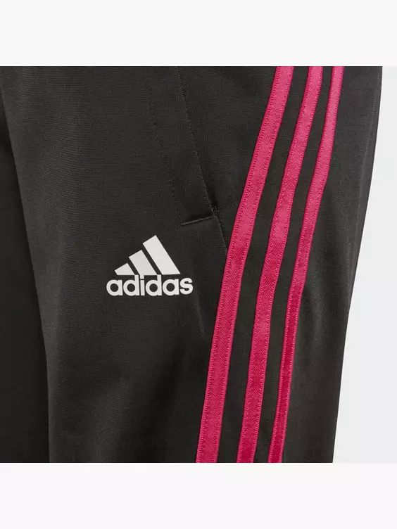 Adidas Team Polyester Regular 3-Streifen Trainingsanzug – Bild 4