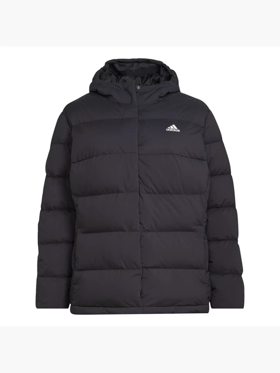 Adidas Helionic Hooded Daunenjacke – Große Größen