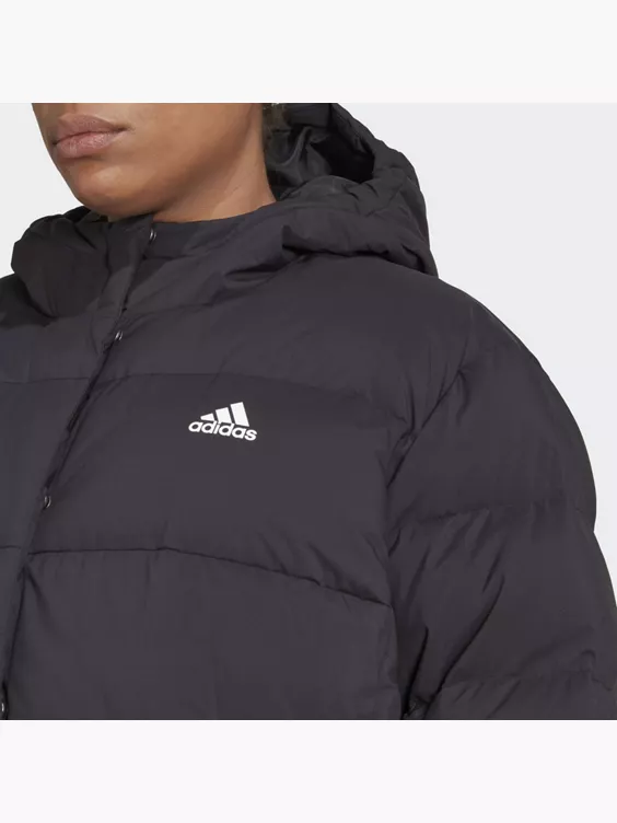 Adidas Helionic Hooded Daunenjacke – Große Größen – Bild 3