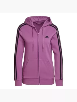 Adidas Essentials French Terry 3-Streifen Kapuzenjacke