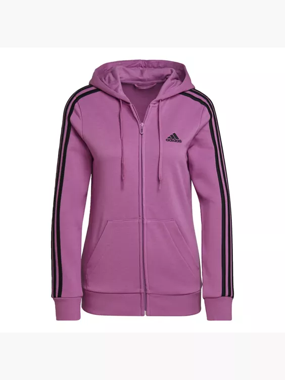 Adidas Essentials French Terry 3-Streifen Kapuzenjacke