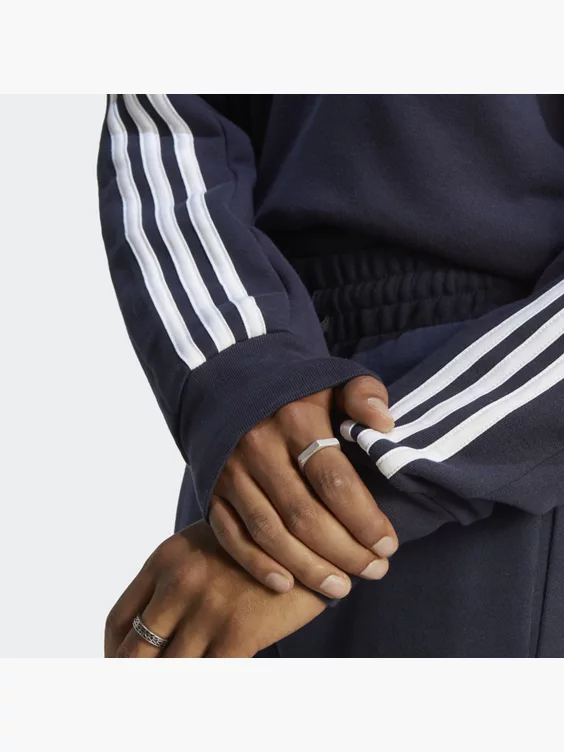 Adidas Essentials French Terry 3-Streifen Sweatshirt – Bild 3